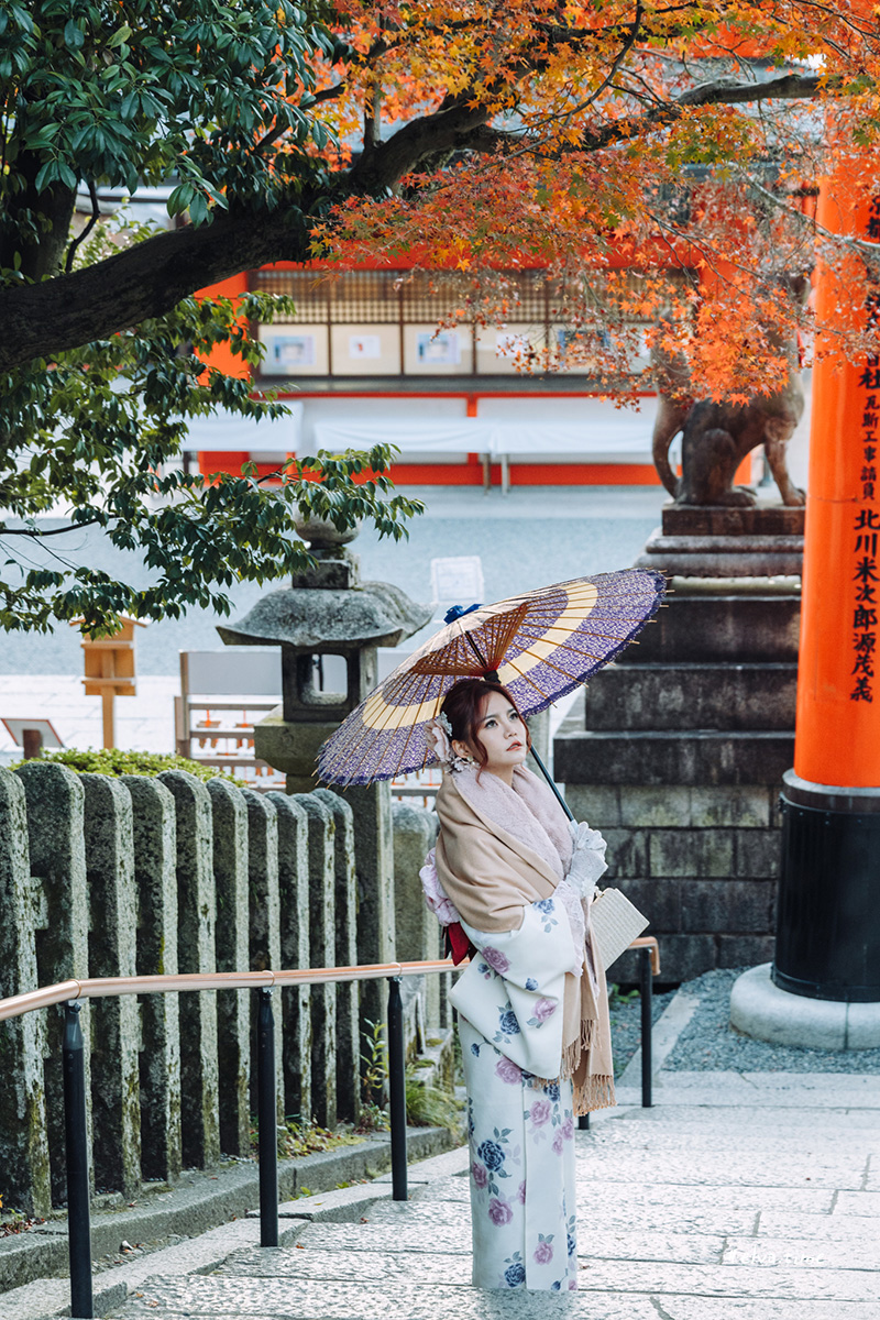 京都 京小町和服：離八阪神社、清水寺很近的和服出租店，收錄女孩們遊京都的美好回憶